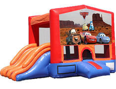 4-in-1 Combo with Double Slides - Cars (Dry) 4-in-1 Combo with Double Slides - Cars (Dry)