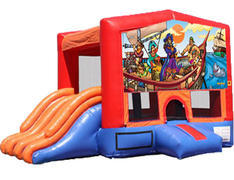4-in-1 Combo with Double Slides - Pirates (Dry) 4-in-1 Combo with Double Slides - Pirates (Dry)