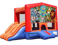 4-in-1 Combo with Double Slides - Wild Kingdom (Dry) 4-in-1 Combo with Double Slides - Wild Kingdom (Dry)