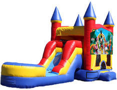 5-in-1 Castle Combo with Slide - Mickey & Friends (Dry) 5-in-1 Castle Combo with Slide - Mickey & Friends (Dry)