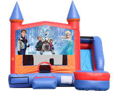 6-in-1 Castle Combo with Slide - Frozen 2 (Dry) 6-in-1 Castle Combo with Slide - Frozen 2 (Dry)
