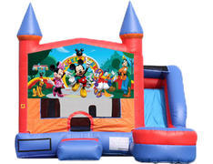 6-in-1 Castle Combo with Slide - Mickey & Friends (Dry) 6-in-1 Castle Combo with Slide - Mickey & Friends (Dry)