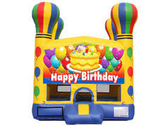 Balloon Bounce House - Birthday Cake Balloon Bounce House - Birthday Cake