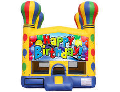 Balloon Bounce House - Happy Birthday Balloon Bounce House - Happy Birthday