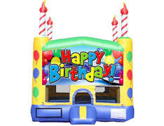 Candle Bounce House - Happy Birthday Candle Bounce House - Happy Birthday