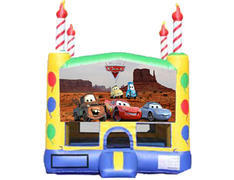 Candle Bounce House - Cars Candle Bounce House - Cars