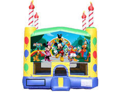 Candle Bounce House - Mickey & Friends Candle Bounce House - Mickey & Friends