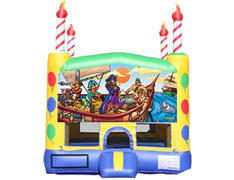 Candle Bounce House - Pirates Candle Bounce House - Pirates
