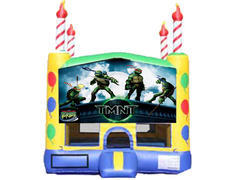 Candle Bounce House - Teenage Mutant Ninja Turtles Candle Bounce House - Teenage Mutant Ninja Turtles