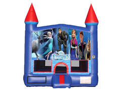 Blue & Red Castle Bounce House - Frozen Blue & Red Castle Bounce House - Frozen