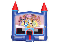 Blue & Red Castle Bounce House - Princesses Blue & Red Castle Bounce House - Princesses