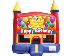 Mini Castle Bounce House - Birthday Cake Mini Castle Bounce House - Birthday Cake
