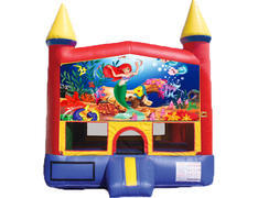 Mini Castle Bounce House - Little Mermaid Mini Castle Bounce House - Little Mermaid
