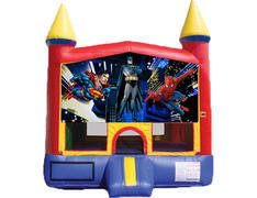 Mini Castle Bounce House - Superheroes Mini Castle Bounce House - Superheroes