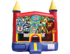 Mini Castle Bounce House - Wild Kingdom Mini Castle Bounce House - Wild Kingdom