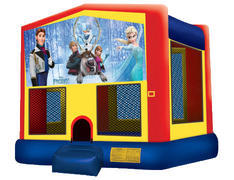 Yellow, Red & Blue Bounce House - Frozen 2 Yellow, Red & Blue Bounce House - Frozen 2
