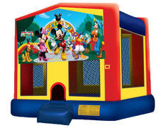Yellow, Red & Blue Bounce House - Mickey & Friends Yellow, Red & Blue Bounce House - Mickey & Friends