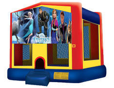 Yellow, Red & Blue Bounce House - Frozen Yellow, Red & Blue Bounce House - Frozen