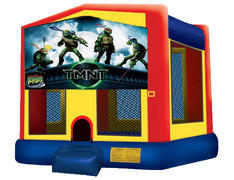 Yellow, Red & Blue Bounce House - TMNT Yellow, Red & Blue Bounce House - TMNT
