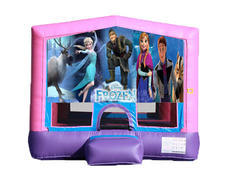 Pink & Purple Bounce House - Frozen Pink & Purple Bounce House - Frozen