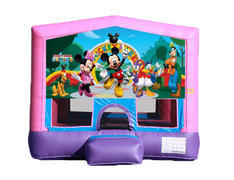 Pink & Purple Bounce House - Mickey & Friends Pink & Purple Bounce House - Mickey & Friends