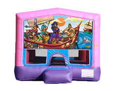 Pink & Purple Bounce House - Pirates Pink & Purple Bounce House - Pirates