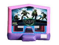 Pink & Purple Bounce House - Teenage Mutant Ninja Turtles Pink & Purple Bounce House - Teenage Mutant Ninja Turtles